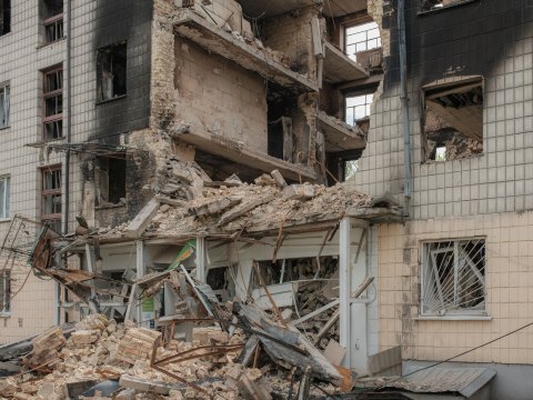 Borodyanka, Ukraine. 2022.